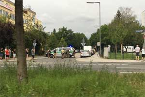 Terror attack in Germany: As many as 15 people were killed in a shooting rampage in Munich's Olympia shopping mall today with TV images showing people running away from the spot even as emergency vehicles raced towards the area. According to reports, gunmen went on a shooting rampage in the shopping mall. Terror attack in Germany: As many as 15 people were killed in a shooting rampage in Munich's Olympia shopping mall today with TV images showing people running away from the spot even as emergency vehicles raced towards the area. According to reports, gunmen went on a shooting rampage in the shopping mall.