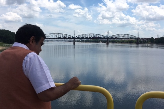 Ganga river waterways, Ganga river, inland waterways, Nitin Gadkari inland waterways, Nitin Gadkari in US