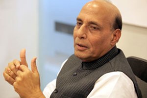 Rajnath will hold a meeting with Chief Minister Sarbananda Sonowal and other state government officers in Guwahati before returning to Delhi in the evening.