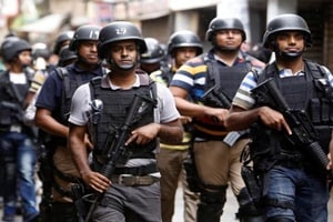 Nine alleged militants were killed while one was held on Tuesday morning during a special drive of the joint forces in Dhaka’s Kalyanpur, ending an overnight standoff that ensued with a raid to hunt down "militant den". (Reuters)