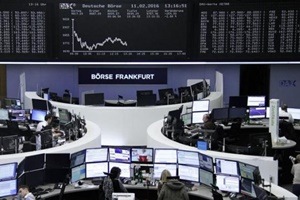 European stock markets gained ground on Thursday, leaving a leading index near eight-month highs, with software company Micro Focus surging after a deal with Hewlett Packard Enterprise. (Reuters) European stock markets gained ground on Thursday, leaving a leading index near eight-month highs, with software company Micro Focus surging after a deal with Hewlett Packard Enterprise. (Reuters)