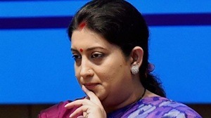 smriti irani, smriti irani news, smriti irani education, smriti irani education minister, bye bye smriti, smriti irani controversy, HRD ministry, smriti irani HRD, smriti irani HRD minister, smriti irani ouster smriti irani, smriti irani news, smriti irani education, smriti irani education minister, bye bye smriti, smriti irani controversy, HRD ministry, smriti irani HRD, smriti irani HRD minister, smriti irani ouster