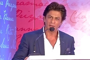 SRK was present at a book launch event - "She Walks, She Leads" by Gunjan Jain. The book features 24 women from all walks of life, including top nothces like Nita Ambani, Chanda Kochhar and Swati Piramal. (Facebook) SRK was present at a book launch event - "She Walks, She Leads" by Gunjan Jain. The book features 24 women from all walks of life, including top nothces like Nita Ambani, Chanda Kochhar and Swati Piramal. (Facebook)