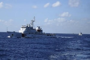 China is involved in a raging dispute with the Philippines, Vietnam, Taiwan, Malaysia and Brunei over ownership of territory in the SCS, a busy waterway through which India's 50 per cent trade passes. (Reuters)