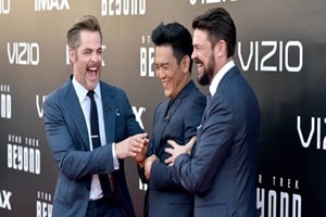 In “Beyond”, the Enterprise crew explores the furthest reaches of uncharted space, where they encounter a mysterious new enemy who puts them and everything the Federation stands for, to the test.(Associated Press) In “Beyond”, the Enterprise crew explores the furthest reaches of uncharted space, where they encounter a mysterious new enemy who puts them and everything the Federation stands for, to the test.(Associated Press)