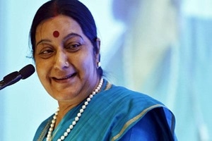 External Affairs Minister Sushma Swaraj today met Congress president Sonia Gandhi to brief her about the surgical strikes carried out by the Army across LoC. (Reuters)