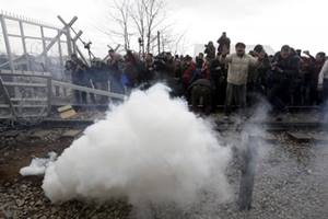 On Sunday, tear gas fumes emerged from the embassy compound which led to passers-by complaining of eye irritation. (Representative image : Reuters)