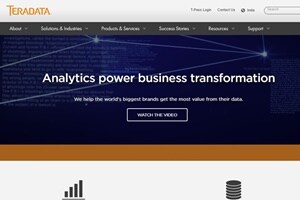 "Big Data Partnership brings exciting new capabilities and broadens our analytic services portfolio, enhancing Think Big expertise and giving our customers more choices and outcomes tailored to their goals," said Rick Farnell, Senior Vice President, Think Big, a Teradata Company, in a statement. (Source: Website)
