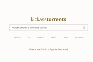 KickassTorrents is alive, but download at your own cost