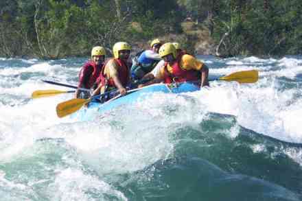 White water rafting commences in Goa