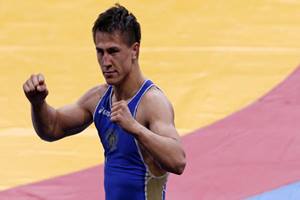 Freestyle wrestler Viktor Lebedev, a former two-time world champion in the 55kg class, was the only athlete excluded following a positive doping test a decade ago (Reuters)
Freestyle wrestler Viktor Lebedev, a former two-time world champion in the 55kg class, was the only athlete excluded following a positive doping test a decade ago (Reuters)