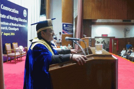 JP Nadda presides over 1st Convocation ceremony of ‘National Institute of Nursing Education,’ PGIMER, Chandigarh