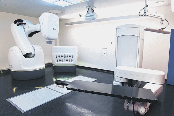 ‘With CyberKnife m6, the treatment can be done in 40 minutes’