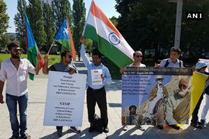 The demonstrations were held in Dusseldorf, Berlin and Munich on August 30, which is also marked as “The International Day of the victims of the enforced disappearance” by the Baloch people. (ANI) The demonstrations were held in Dusseldorf, Berlin and Munich on August 30, which is also marked as “The International Day of the victims of the enforced disappearance” by the Baloch people. (ANI)