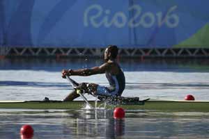 The well built Cuban and the Mexican then increased their lead from the rest but Bhokanal maintained his third position although he was more than 13 seconds behind the second placed Cabrera. (Reuters)