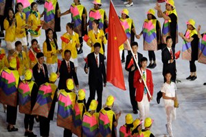 The Rio organising committee was understood to be hastily sourcing the correct design for China, the Independent reported. (Source: Associated Press)