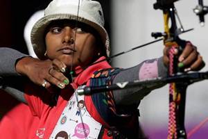 Archer Deepika Kumari expressed bewilderment after a dismal show during the women's team event where the Indian team finished a dejecting seventh in the qualification round of the Rio Olympics Games, here.(PTI) Archer Deepika Kumari expressed bewilderment after a dismal show during the women's team event where the Indian team finished a dejecting seventh in the qualification round of the Rio Olympics Games, here.(PTI)