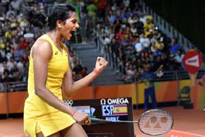 On Friday evening, the nation came to a standstill with people glued to television sets as Sindhu took on Marin at the Riocentro -- Pavilion 4 in the hard-fought summit clash, which lasted one hour and 20 minutes (PTI)