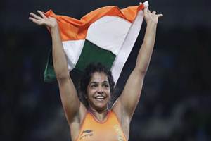 Sakshi Malik had said that this medal is the result of 12 years of persistent hardwork (AP) Sakshi Malik had said that this medal is the result of 12 years of persistent hardwork (AP)