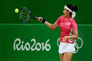 It's Sania's third Olympics and a medal which has eluded her in the two earlier editions means a world to her. (Source: AP) It's Sania's third Olympics and a medal which has eluded her in the two earlier editions means a world to her. (Source: AP)