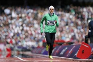 Gender divisions are so sensitive that the Saudi Olympic Committee website did not name the women who will represent the country. (Reuters) Gender divisions are so sensitive that the Saudi Olympic Committee website did not name the women who will represent the country. (Reuters)
