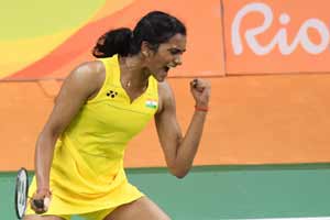 PV Sindhu became the first Indian woman athlete to grab an Olympic silver in the just-concluded Games when she lost a close final clash against World No.1 Carolina Marin of Spain. (Reuters)