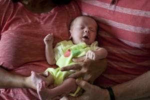 “When it comes to the surrogacy bill, we must realise that our government differentiated between commercial surrogacy which had become a money making racket and genuine cases where people needed to be helped,” BJP leader Shaina NC told ANI here. (Associated Press)