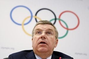 "Before punishing, one should hear out the other side -- the side of athletes. And this is what lacks in McLaren's investigation," the IOC president said. (Reuters)