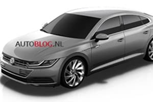 2018 Volkswagen CC official images leaked, resembles Sports Coupe Concept