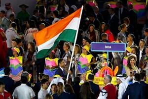 Celebrating world peace and environment, the programme highlighted the essence of Brazil with its synchronized fireworks (Reuters) Celebrating world peace and environment, the programme highlighted the essence of Brazil with its synchronized fireworks (Reuters)
