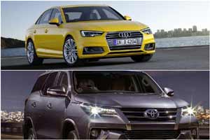 Hyundai Elantra, Maruti Suzuki Baleno RS, Audi A4, Toyota Fortuner, Maruti Suzuki Ignis, top 5 cars, top cars, best cars 2016, diwali, latest cars