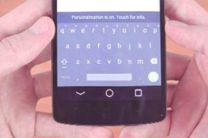 Although mobile phones come quipped with a keyboard, one can always download Google’s offering which allows for voice typing.
