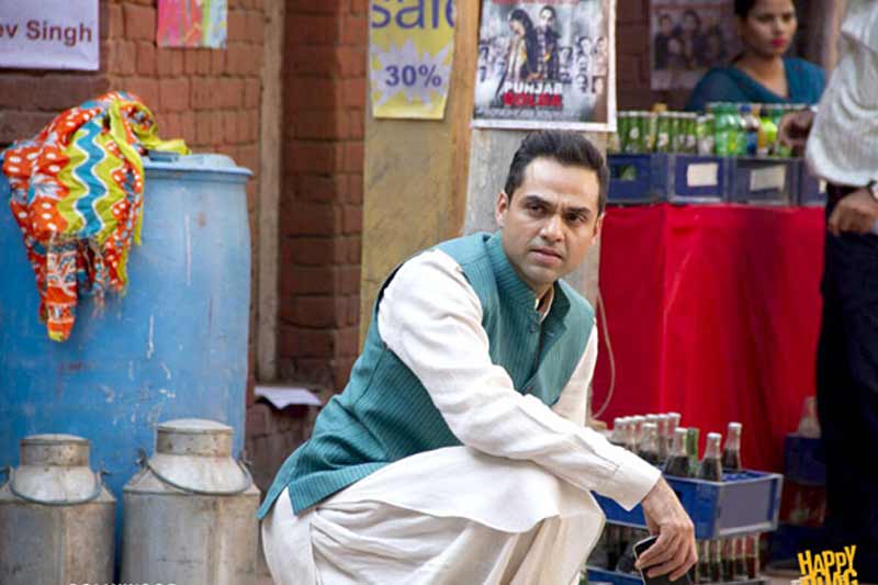 Abhay Deol starts with John Abraham and the Garnier facewash ads and goes up taking on celebrities like, Ileana D'Souza, Vidya Balan, Shahid Kapoor, Siddhart Malhotra, Deepika Padukone, Sonam Kapoor and even Shahrukh Khan. (Bollywood Hungama)