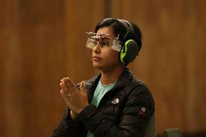 Ranking 18th in the list of participating countries, she could not make it to the finals adding to the list of shooters eliminated at the summer Olympis this year.
Ranking 18th in the list of participating countries, she could not make it to the finals adding to the list of shooters eliminated at the summer Olympis this year.