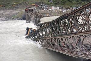 Himachal Pradesh bridge collapse, HIMACHAL PRADESH, himachal pradesh bridge, leh, ladakh, manali bridge, india news, bridge collapse photos