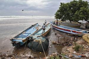 The incident comes three days after the Indian Navy opened fire at a fibreglass boat with two armed Sri Lankans, and chased them away when they had allegedly tried to enter our territorial waters. (Reuters)