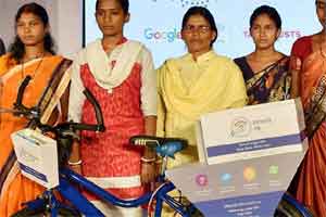 The 'Internet Saathi' initiative is part of Google's 'Helping Women Get Online' campaign, which is designed to create awareness about the benefits of Internet among women in rural India.