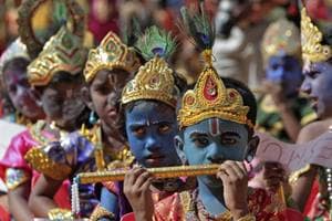 “Lord Krishna’s life and teachings emphasize the importance of performing one’s duty without thought of reward, of different paths leading to the same goal and of the importance of ethical and moral values to society,” President Mukherjee said in his message. (Reuters)