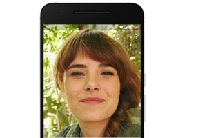 Knock, knock, Google's video chatting app has arrived. (Source: Associated Press )