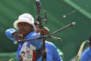deepika kumari, olympics 2016, deepika kumari olympics 2016, deepika kumari crashed out, deepika kumari loses