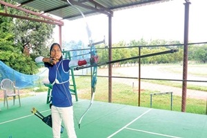 Rio 2016 Olympics: Majhi was hardly a match to her much superior opponent and could not win a single set out of the four contested. (Source: IE) Rio 2016 Olympics: Majhi was hardly a match to her much superior opponent and could not win a single set out of the four contested. (Source: IE)