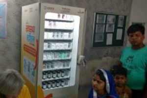 The machine uses sensor technology to dispense medicines, and is based on a doctor's prescription.