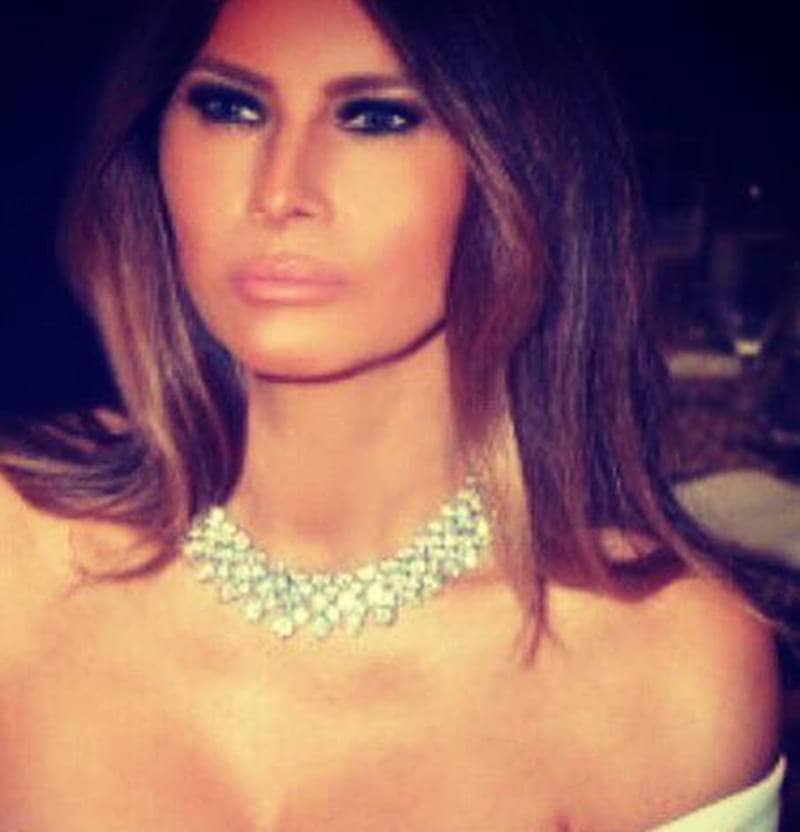 Melania Trump nude photos on New York Post have embarrassed Donald Trump's wife of years and may well go on to hit his Presidential campaign bid. The prospective US First Lady's nude photos were published by the tabloid, but were quite a few years old when Melanie Trump was about 25 – and yes, before she met and married Trump. The nude Melanie Trump photographs were published on Sunday by the New York Post. (Source: Twitter)