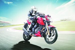 The company’s journey on the racetrack began 32 years ago, in 1984, when Sundaram Clayton (a TVS Group arm) introduced 50cc mopeds in the arena of road racing, clocking speeds of 105kph. The company’s journey on the racetrack began 32 years ago, in 1984, when Sundaram Clayton (a TVS Group arm) introduced 50cc mopeds in the arena of road racing, clocking speeds of 105kph.