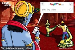 As Lord Krishna shops online, #BoycottMyntra trends on Twitter As Lord Krishna shops online, #BoycottMyntra trends on Twitter