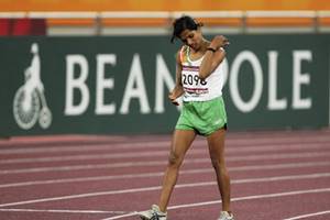 Jaisha who had fainted at the finishing line after completing her race, had earlier in this week alleged that she was not provided with water and energy drinks during her race due to which she "almost died". (Reuters)