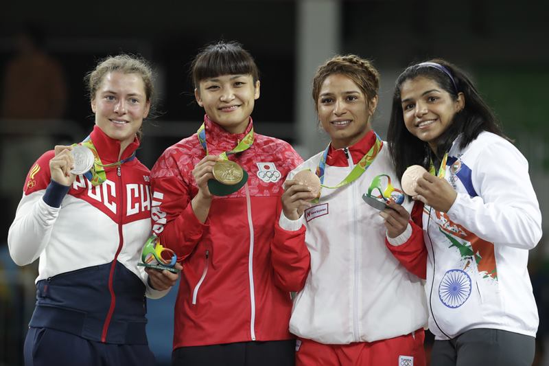 sakshi malik, sakshi malik wrestler, sakshi malik bronze medal, sakshi malik rio olympics, sakshi malik olympics, sakshi malik medal, india rio olympics, india at rio, india at rio 2016, india at rio 2016 olympics, rio olympics india, wrestler sakshi malik, Rio 2016 Olympics, Rio, Olympics, wrestling medal at Olympics