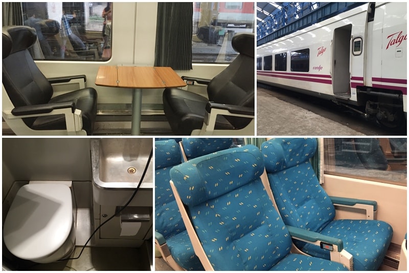 talgo, talgo train photos, talgo train images, talgo train interior, talgo train seats, talgo train cafeteria