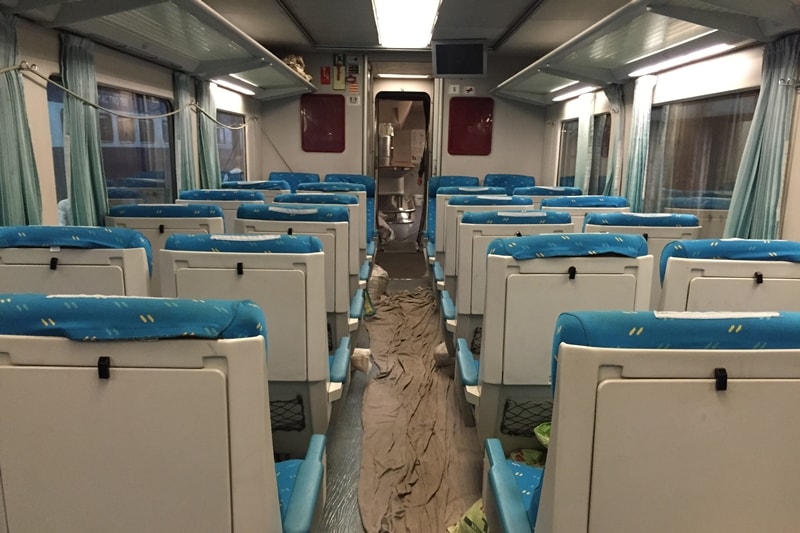 talgo, talgo train photos, talgo train images, talgo train interior, talgo train seats, talgo train cafeteria