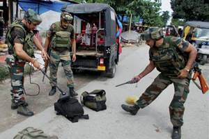 Security agencies were apprehending that militants operating in Jammu and Kashmir could step up attacks against security forces and civilians following the surgical strike conducted by the Army targeting terror launch pads in PoK. (PTI) Security agencies were apprehending that militants operating in Jammu and Kashmir could step up attacks against security forces and civilians following the surgical strike conducted by the Army targeting terror launch pads in PoK. (PTI)